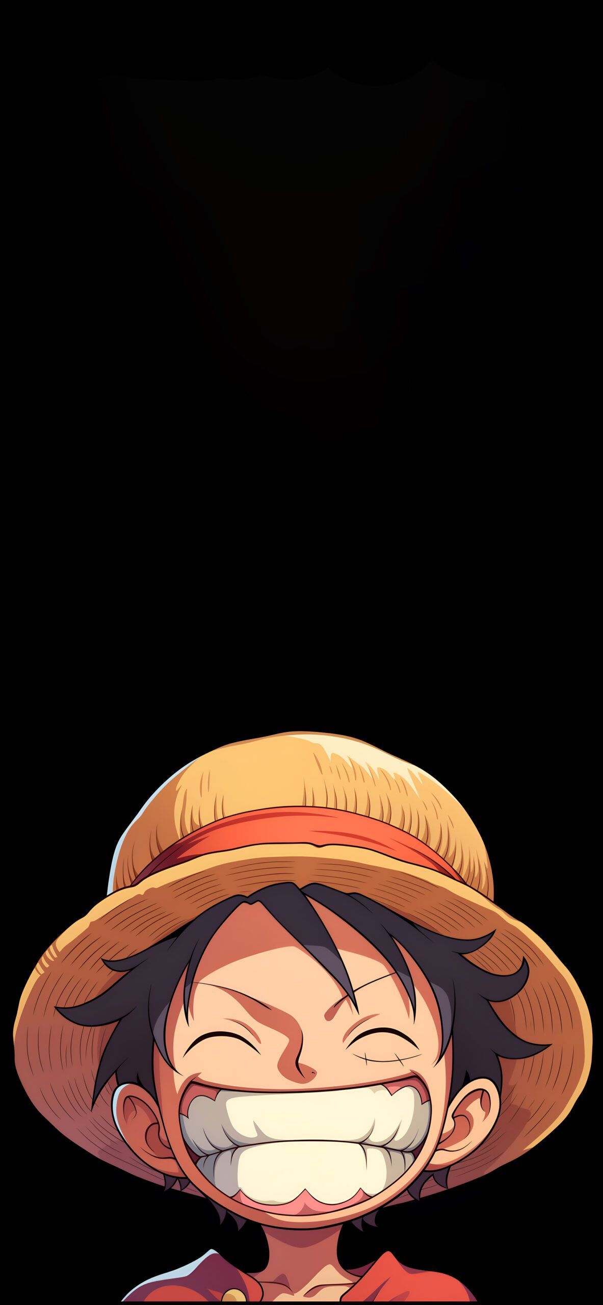 1183x2560 Monkey D. Luffy Happy Wallpaper Anime Art Wallpaper