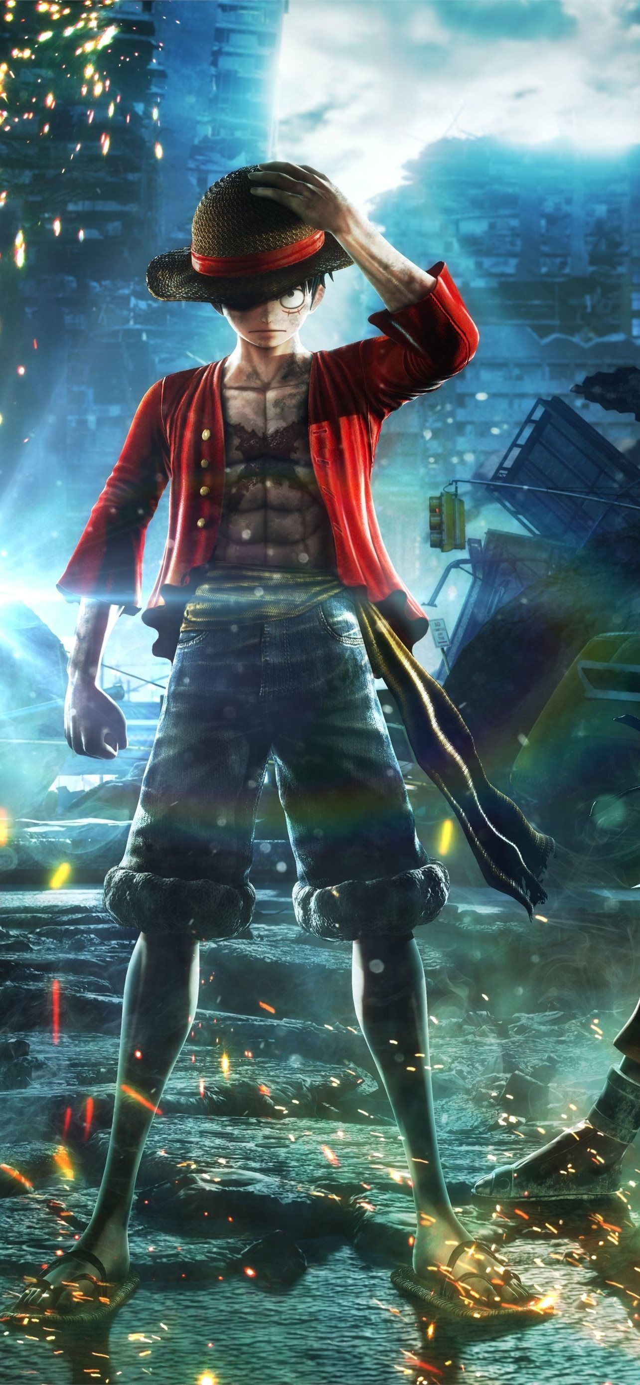 1284x2778 monkey d luffy iPhone Wallpaper Free Download