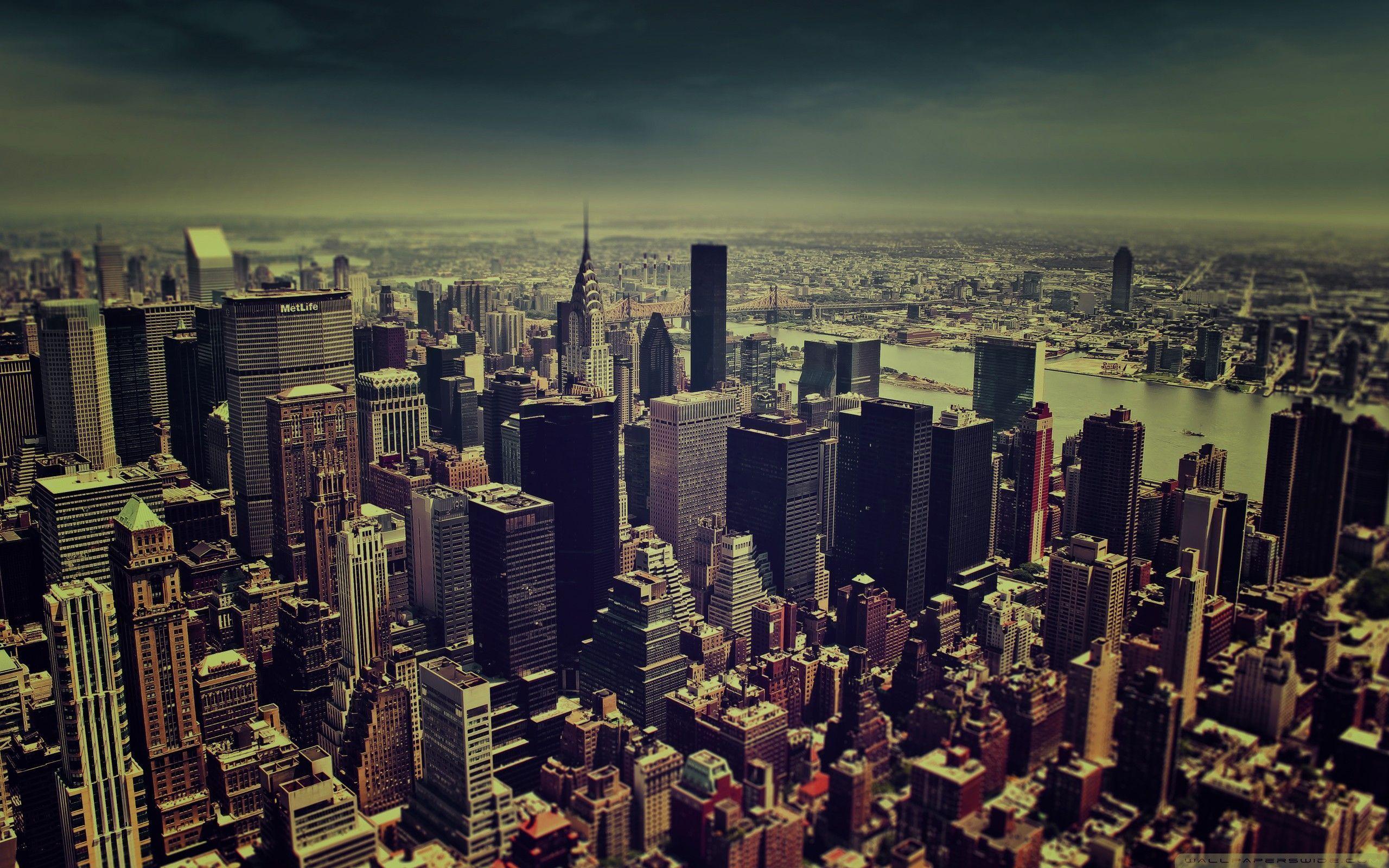 Hình nền thành phố 2560x1600, hình nền Thành phố New York.  Tải xuống hình nền