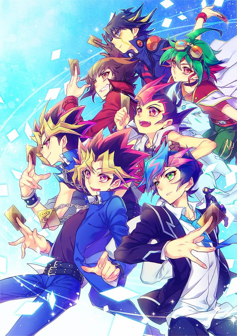 800x1130 Yu Gi Oh, Jaden, The Pharaoh, Yami, Yugi, Yugioh, Yugioh 5ds, Yugioh Gx, Yuma, HD Phone Wallpaper
