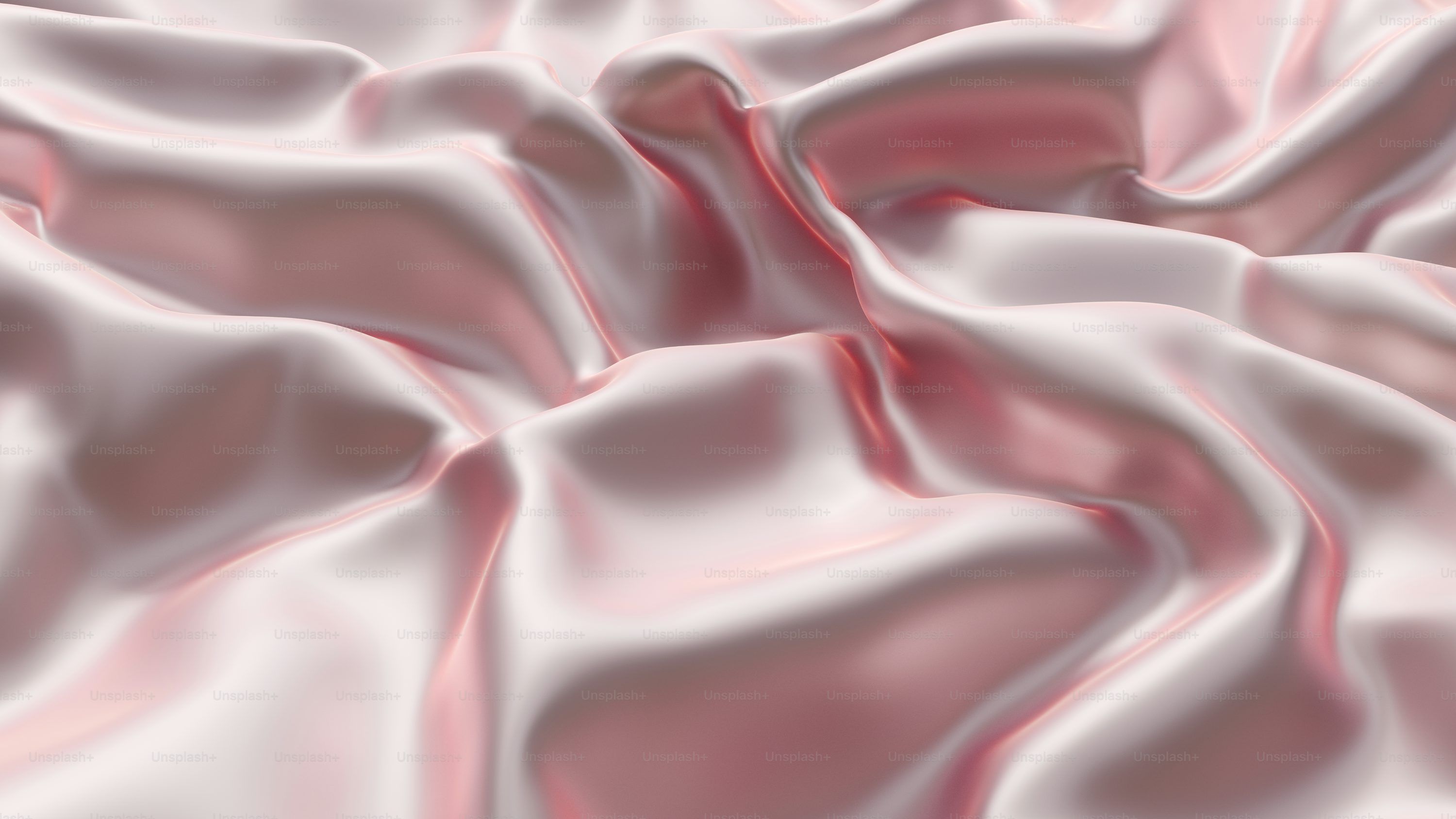 3000x1688 A close up of a pink satin fabric photo