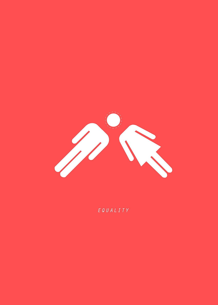 850x1190 Best 5 Equal Sign on Hip, women inequality HD phone wallpaper