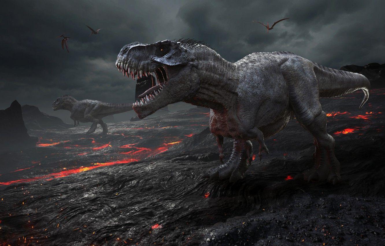 1332x850 Wallpaper graphics, dinosaur, Tyrannosaurus image for desktop