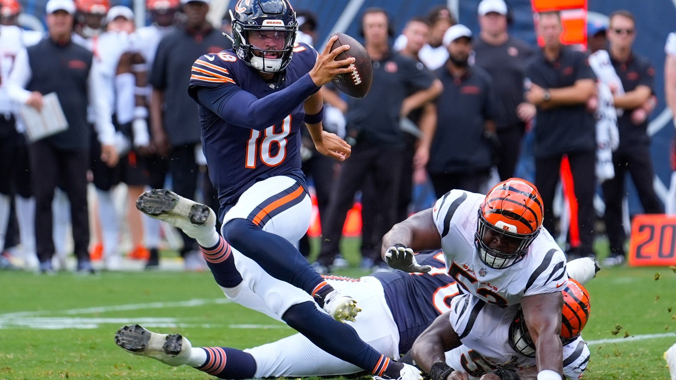 2560x1440 Captain Caleb: Bears select Williams as one of 8 captains ahead of No. 1 pick's debut