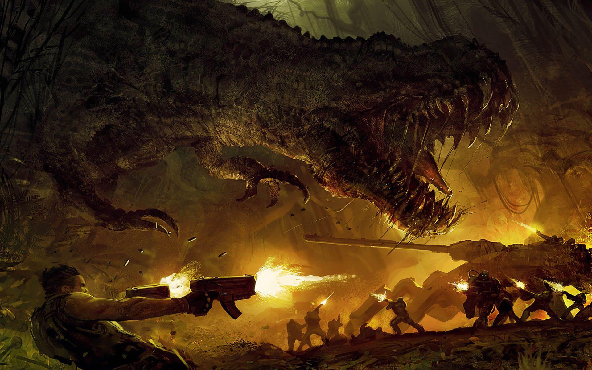 1920x1200 Tyrannosaurus Background. Tyrannosaurus