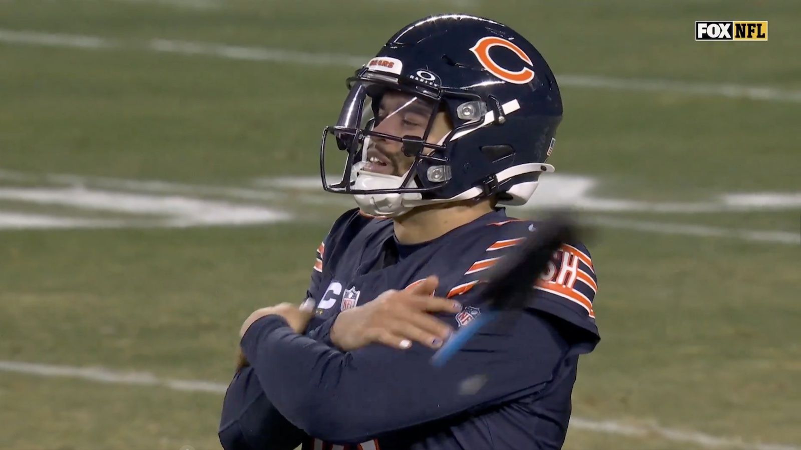 1600x900 Caleb Williams Pulled A Steph Curry With Icy Reaction To His Game Winning TD
