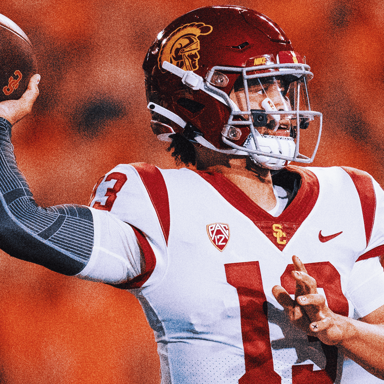1280x1280 USC's Caleb Williams drawing comparisons to current NFL star