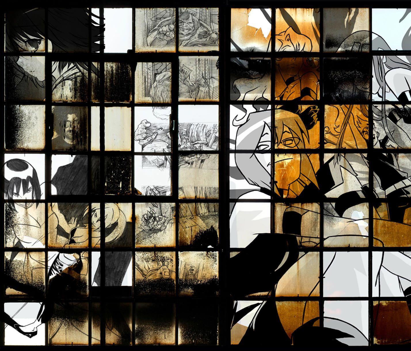 1428x1220 BAD BOYS coverings / wallpaper from Wall&decò