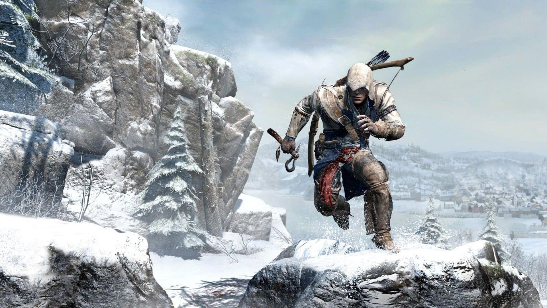 1920x1080 Assassin's Creed digital wallpaper, Assassin's Creed III, Connor