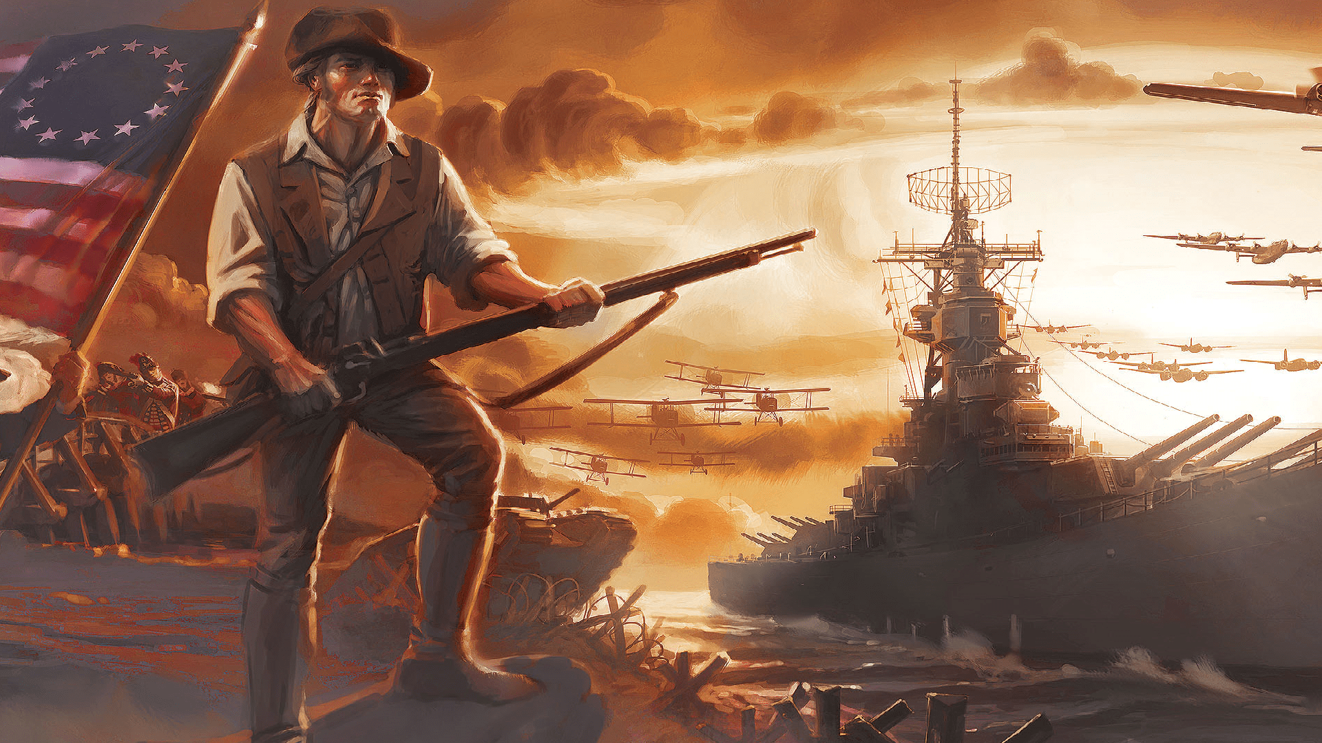 1920x1080 Fallout 4 Mural Wallpaper