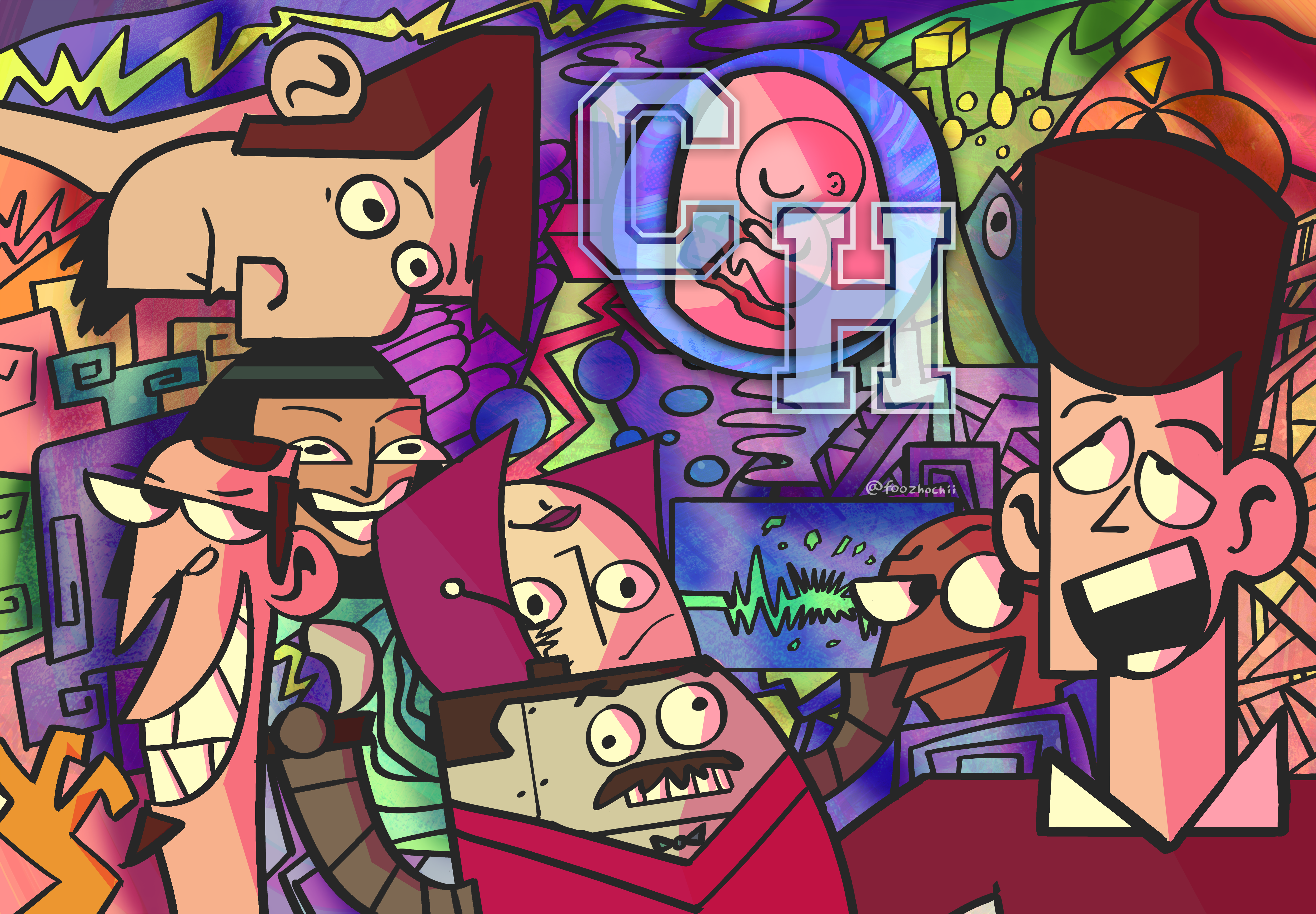 5000x3472 TIME TO WATCH. CLONE HIGH. by Foozhochii on Newgrounds
