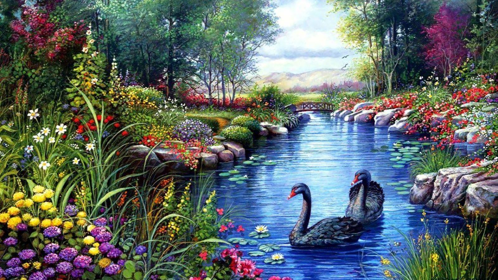 1600x900 Spring Nature Wallpaper