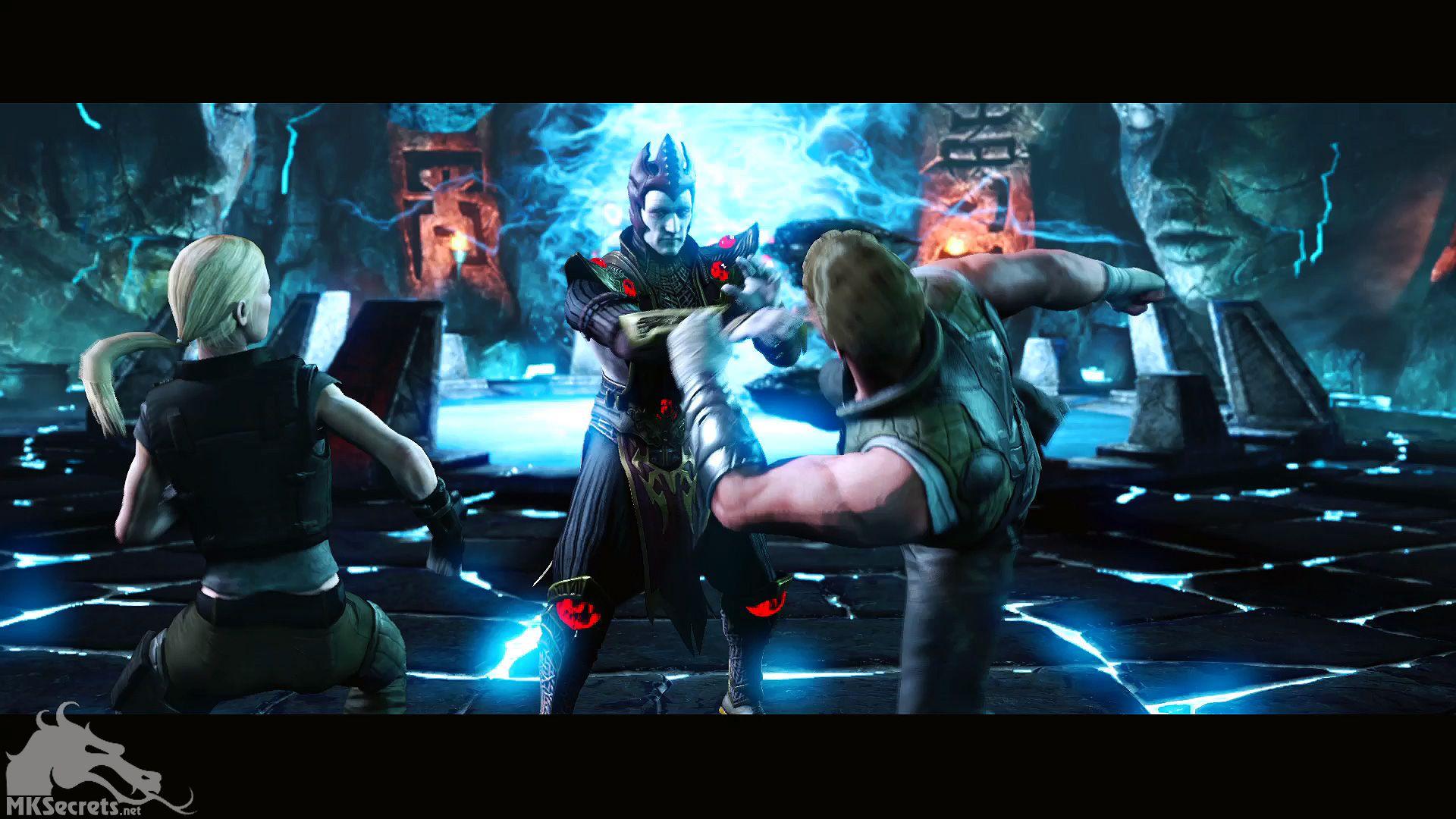 1920x1080 Mortal Kombat X Johnny Cage And Sonya Vs Shinnok 1