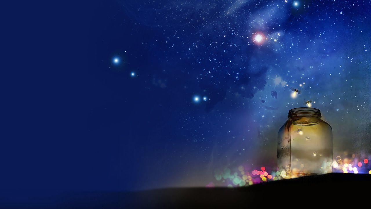 1280x720 Blue Night Sky Wallpaper (32 Wallpaper)