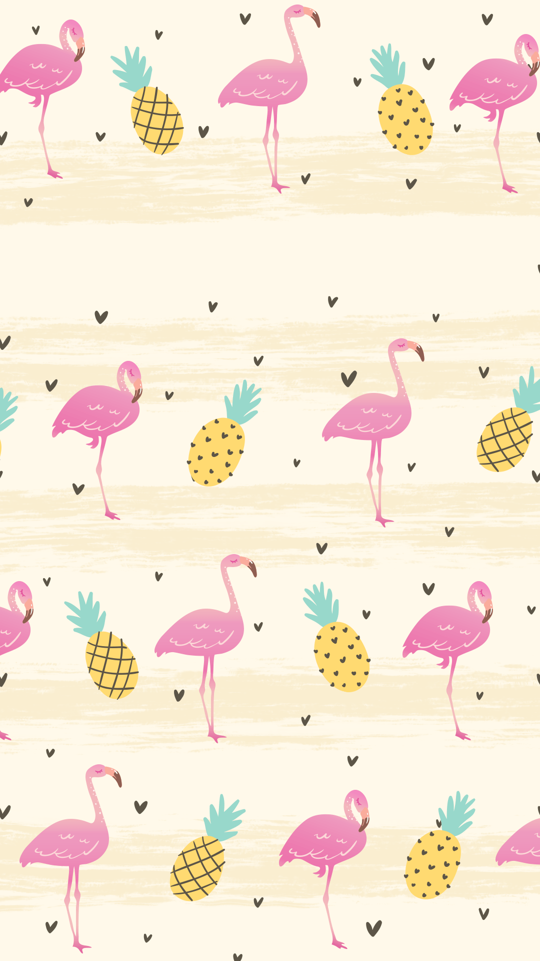 1080x1920 Bird, Pink, Wrapping paper, Pattern, Clip art, Flamingo. Arkaplan
