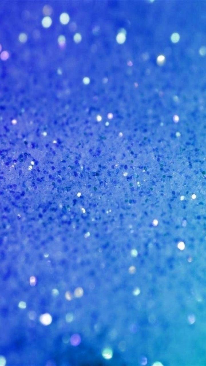 720x1280 royal blue glitter wallpaper shared by Kylie°