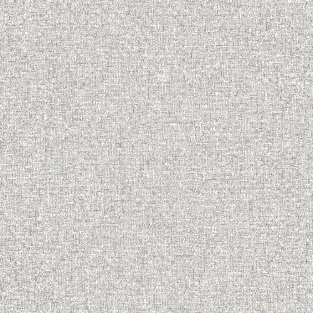 1000x1000 Arthouse Linen Texture Light Grey Wallpaper