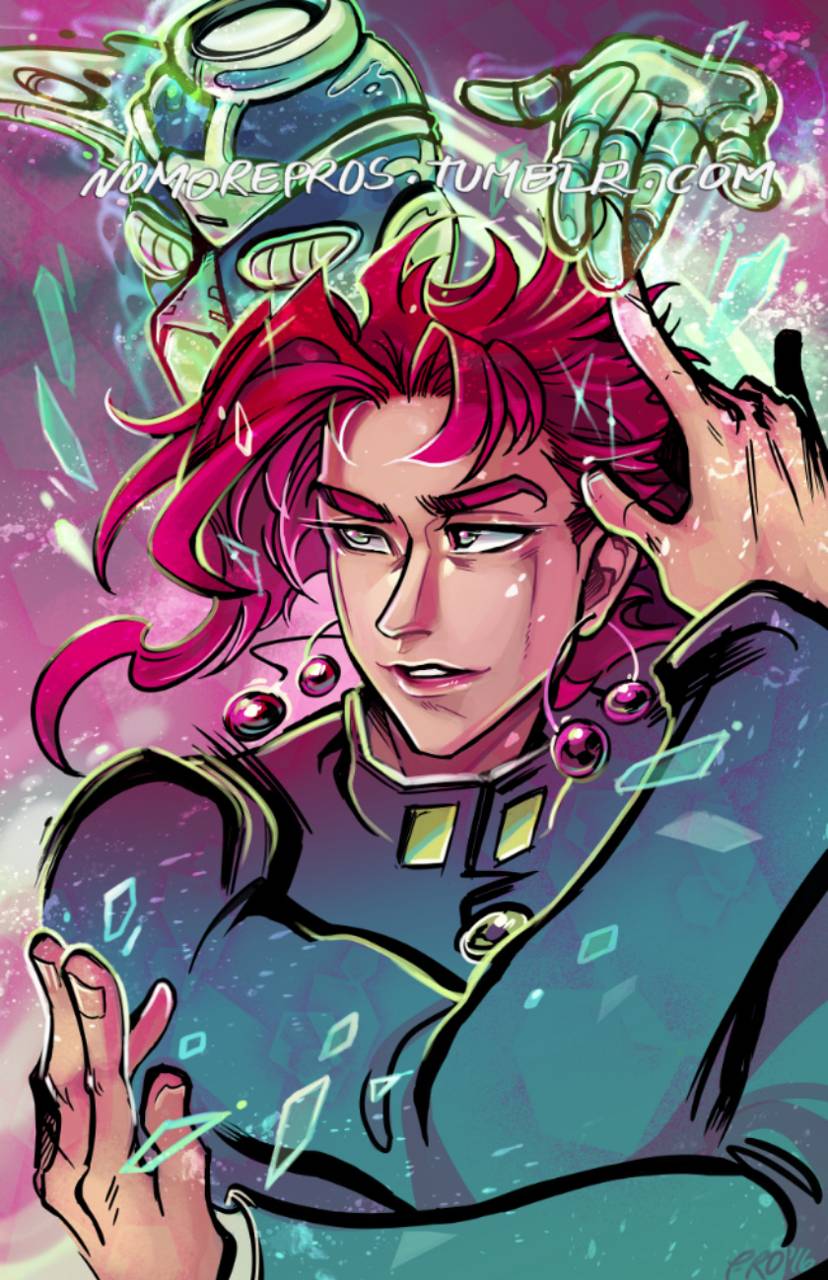 828x1280 Kakyoin Noriaki wallpaper