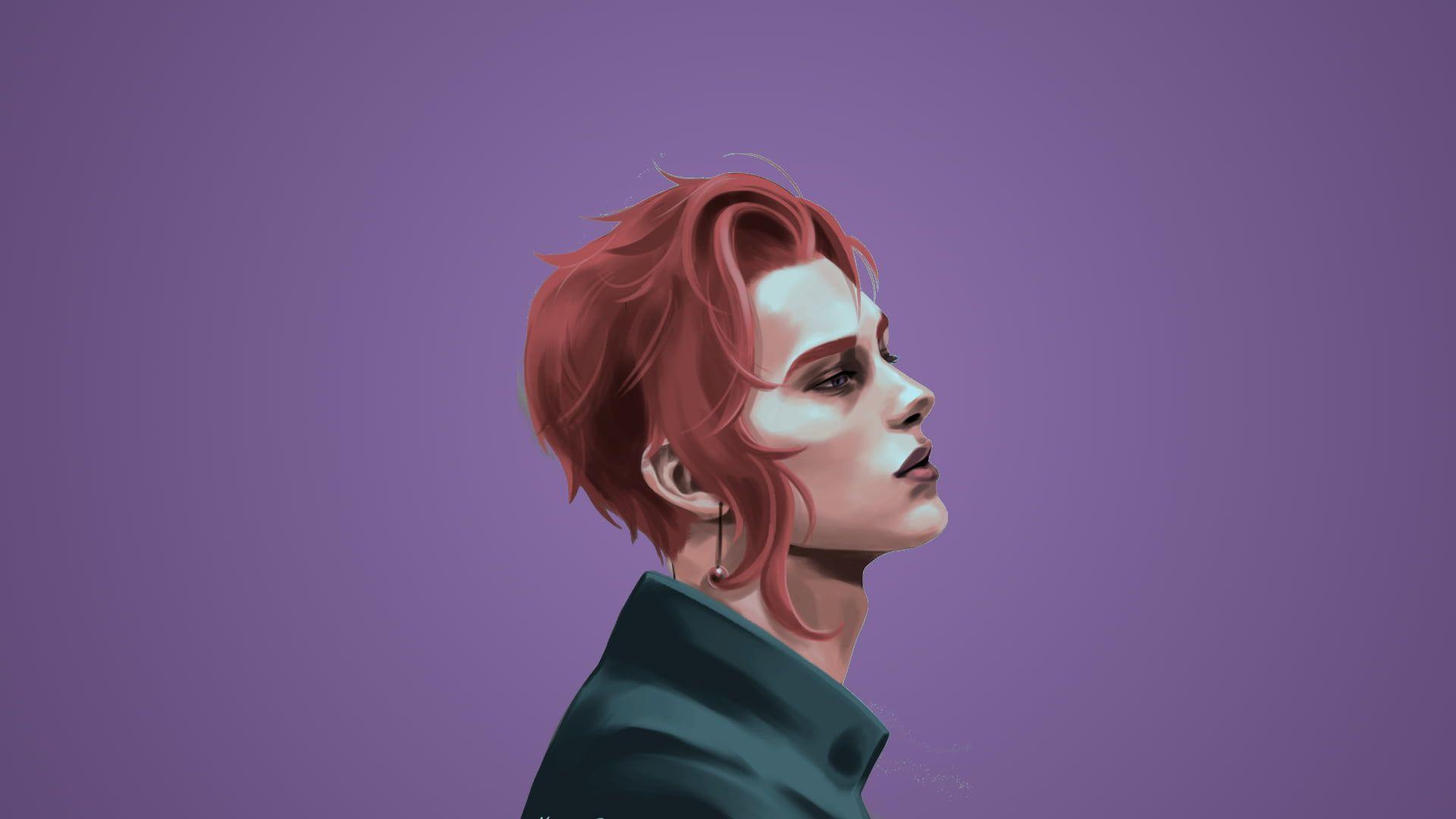 1920x1080 Person facing towards right illustration, anime, JoJo's Bizarre