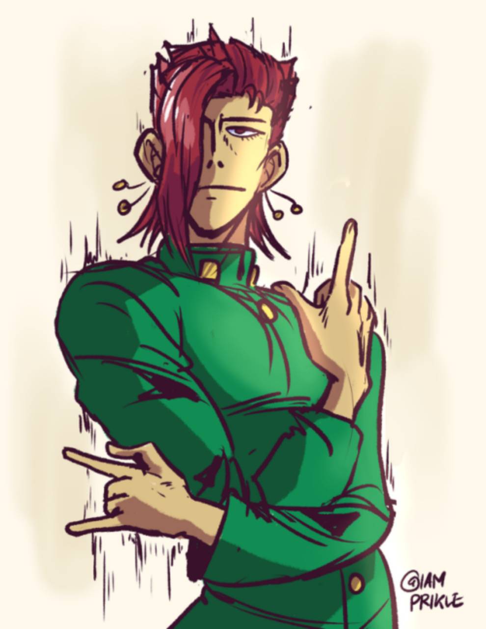 Noriaki Kakyoin Wallpapers Top Free Noriaki Kakyoin Backgrounds WallpaperAccess