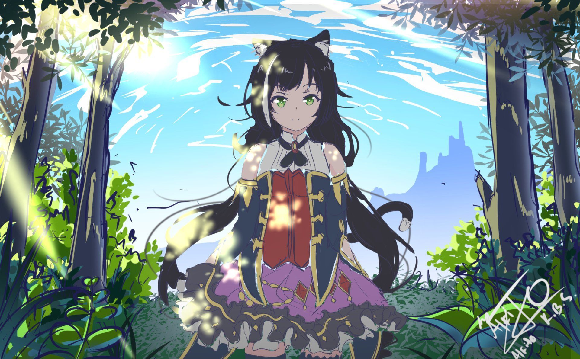 1920x1189 Download Karyl Momochi Anime Princess Connect! Re:Dive HD Wallpaper