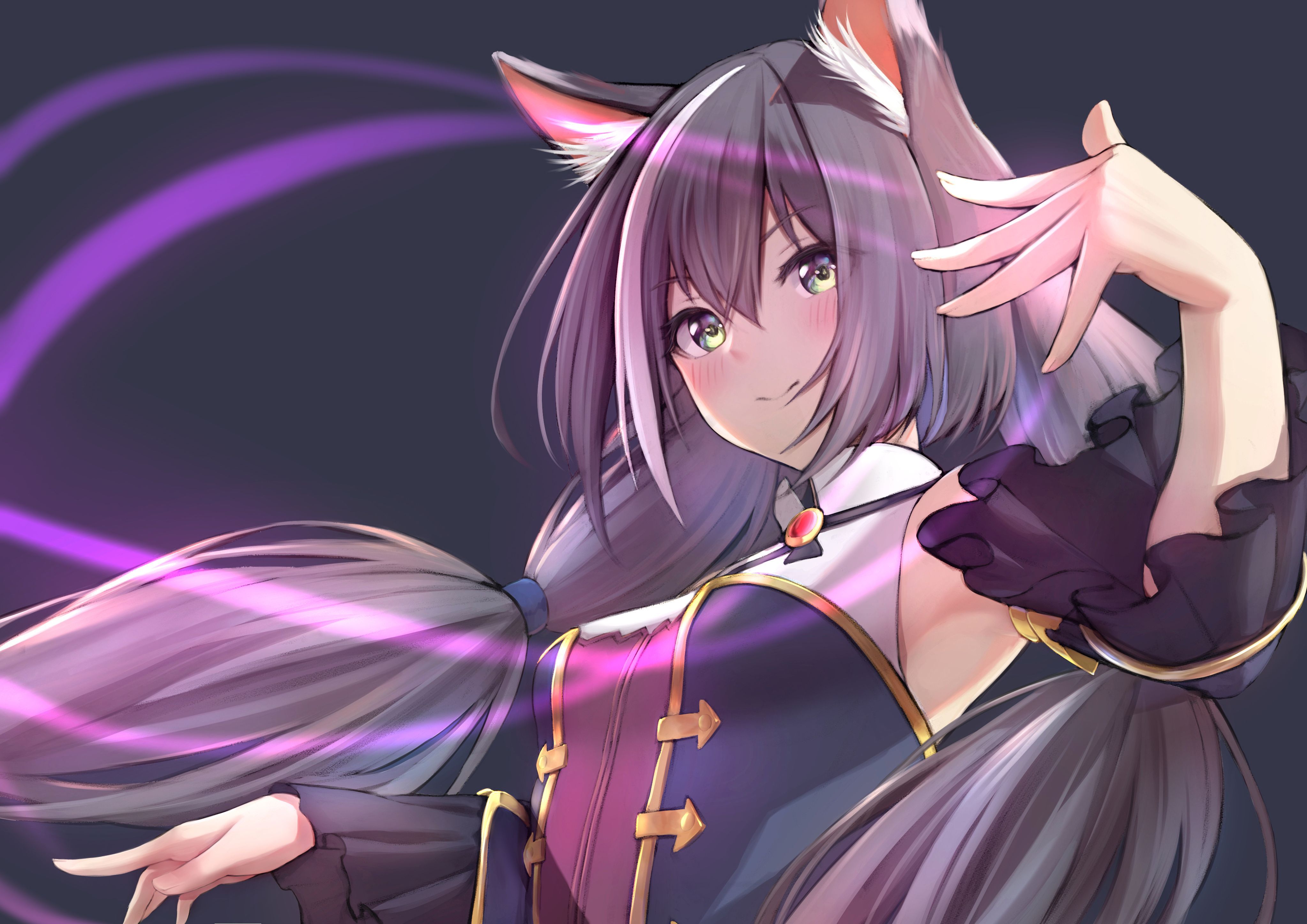 4093x2894 Download Karyl Momochi Anime Princess Connect! Re:Dive 4k Ultra HD Wallpaper by 真理