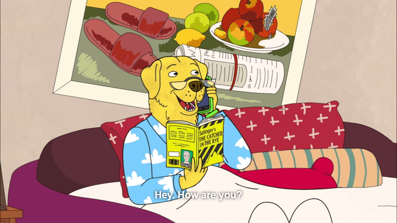 1366x768 Mr. Peanutbutter Wallpaper