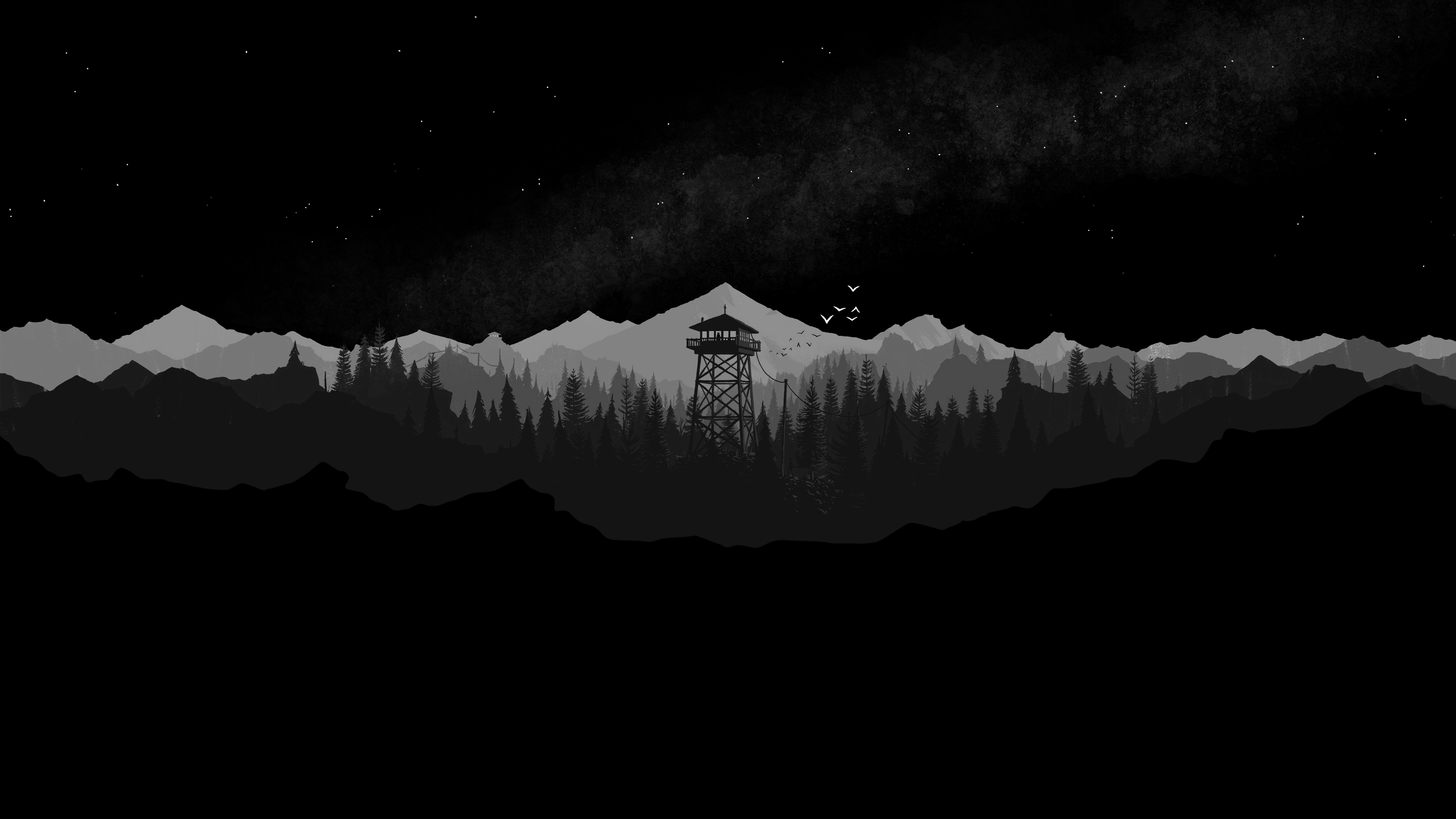 3840x2160 Updated Firewatch Wallpaper (Google Drive Link in Comments)
