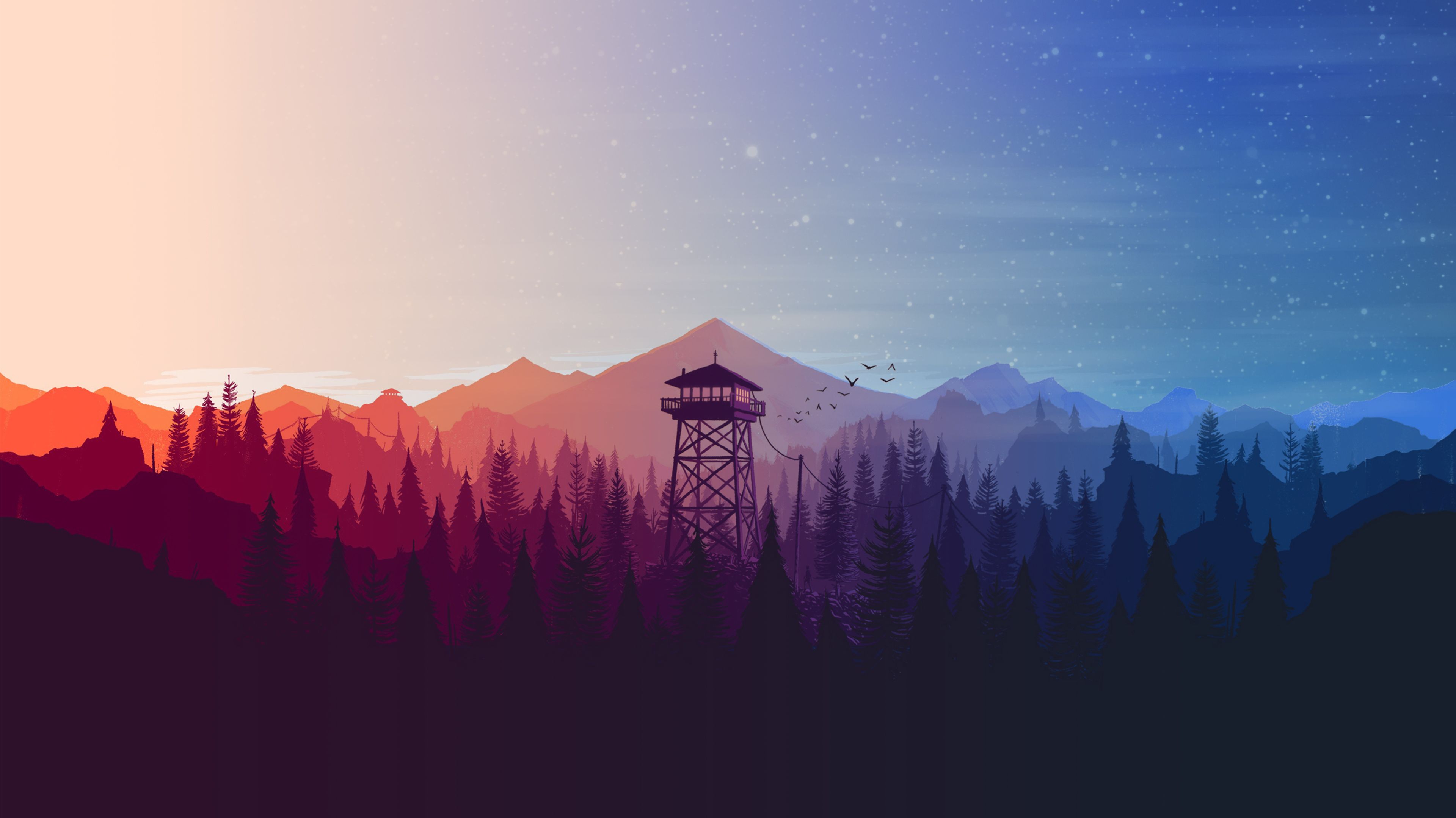 3840x2160 Firewatch your browser