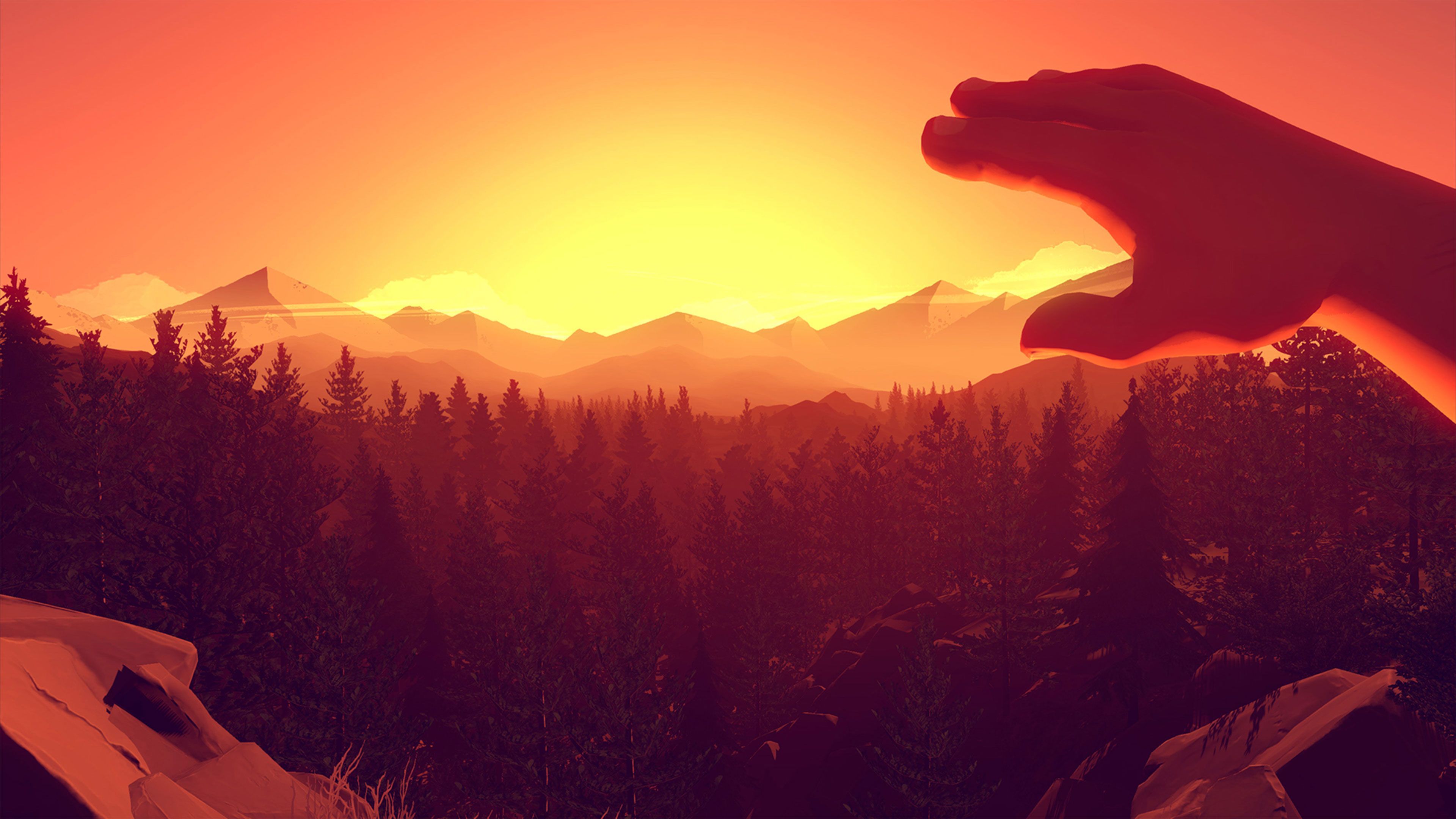 3840x2160 Firewatch 4k Wallpaper