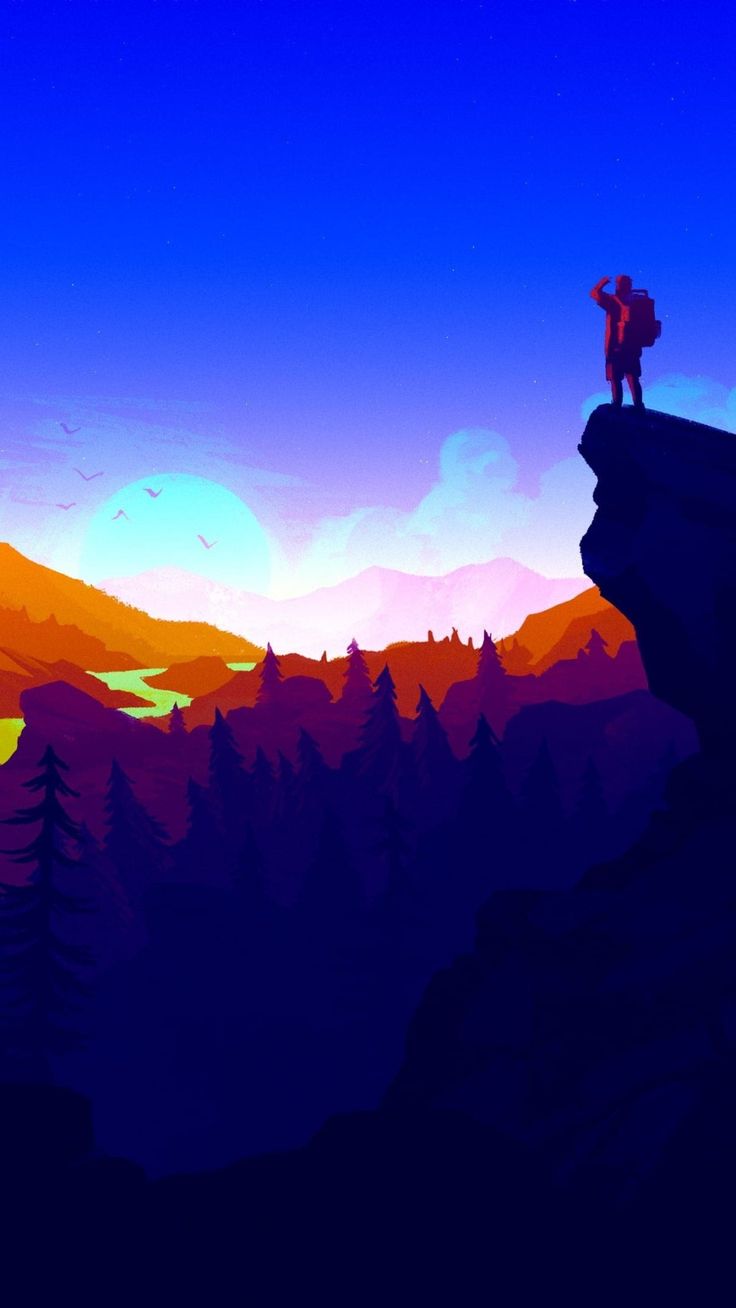 736x1308 firewatch. iPhone wallpaper image, HD wallpaper iphone, HD nature wallpaper