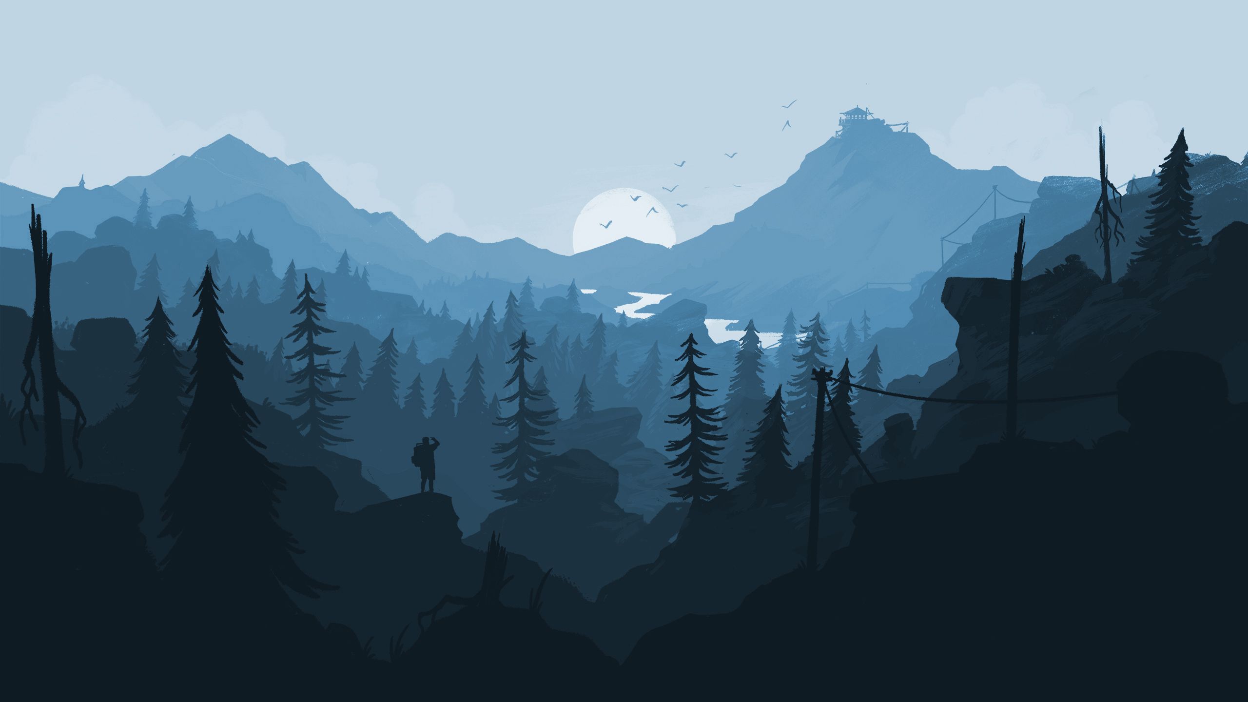 2560x1440 Firewatch New HD 22 Art Wallpaper, HD Games 4K Wallpaper, Image and Background
