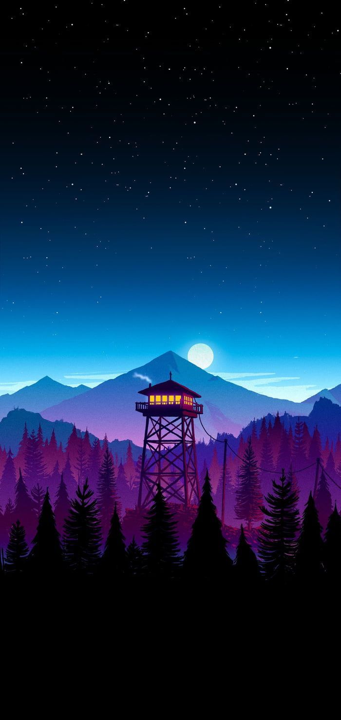 700x1478 Thank you so much everyone for supporting my previous post. I'll be posting more wallpaper daily Firewatch