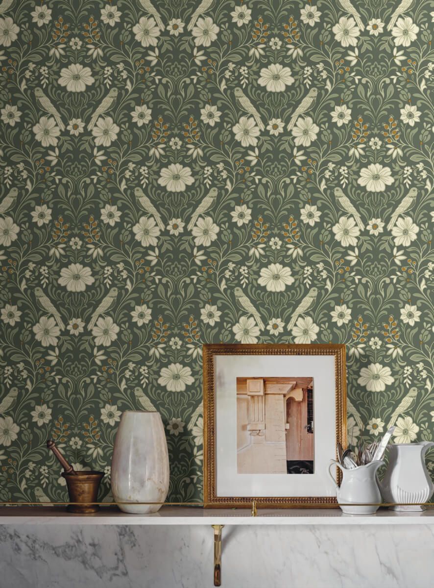886x1200 MF4741 Magnolia Home Book 4 Colette Wallpaper