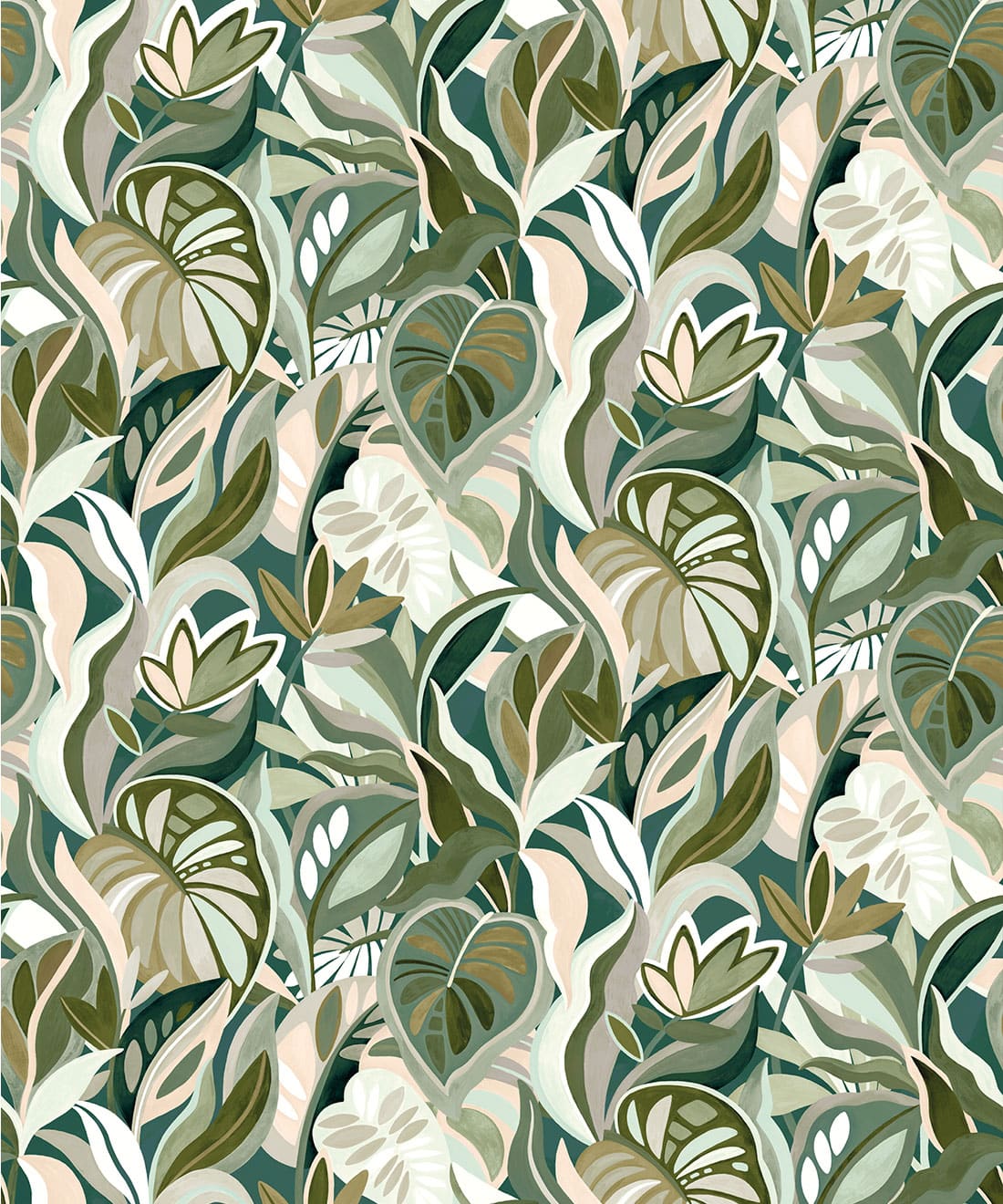 1100x1320 Palmetto Commercial Vinyl Wallpaper USA