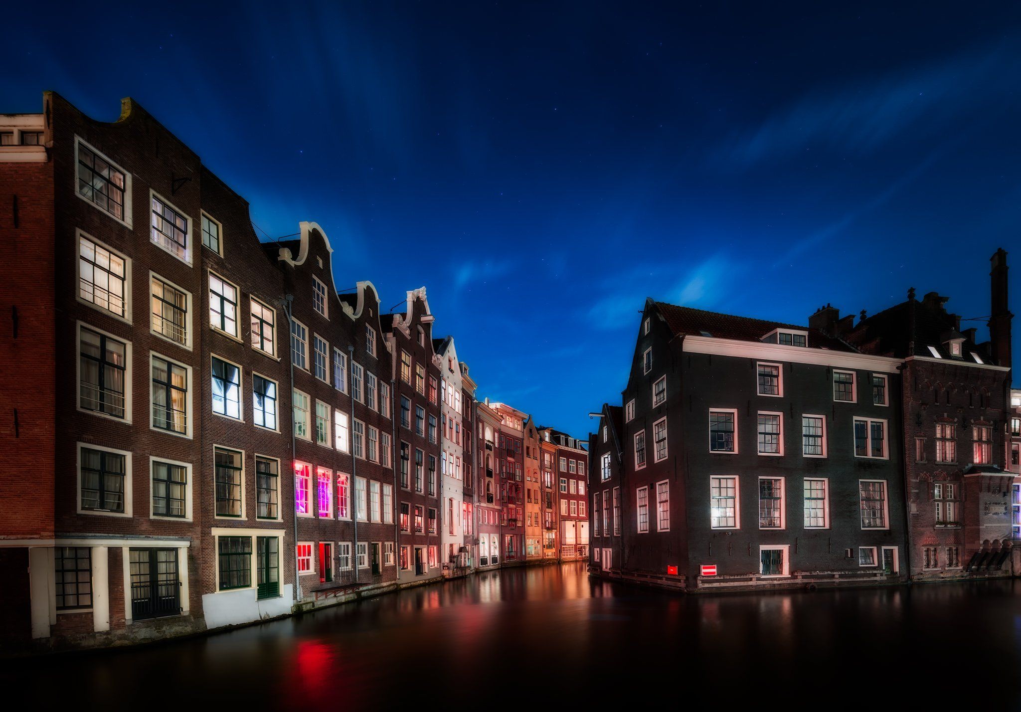 2048x1428 Red Light District. Amsterdam, Netherlands