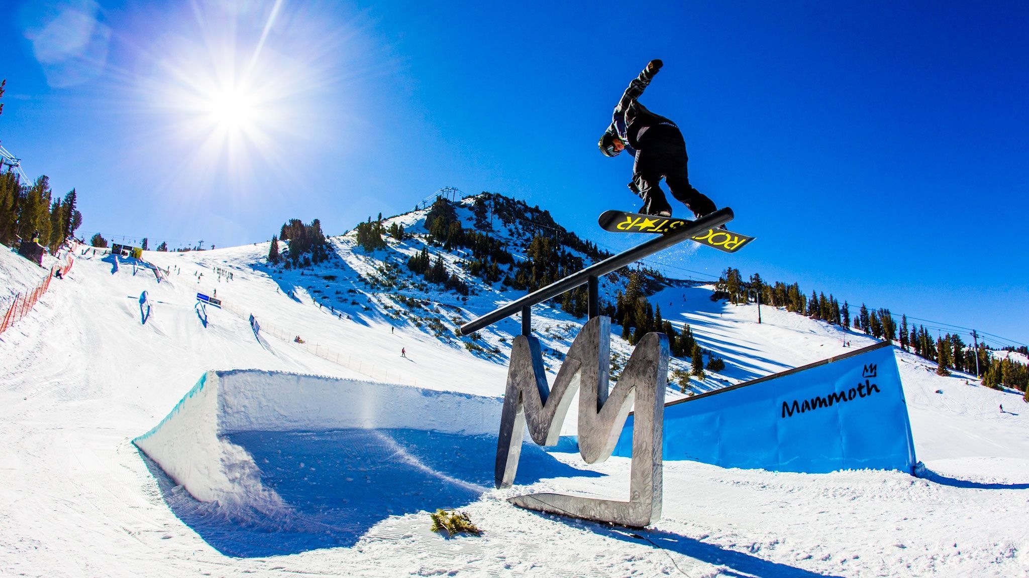 2048x1152 Winter Olympic Snowboarding Wallpaper