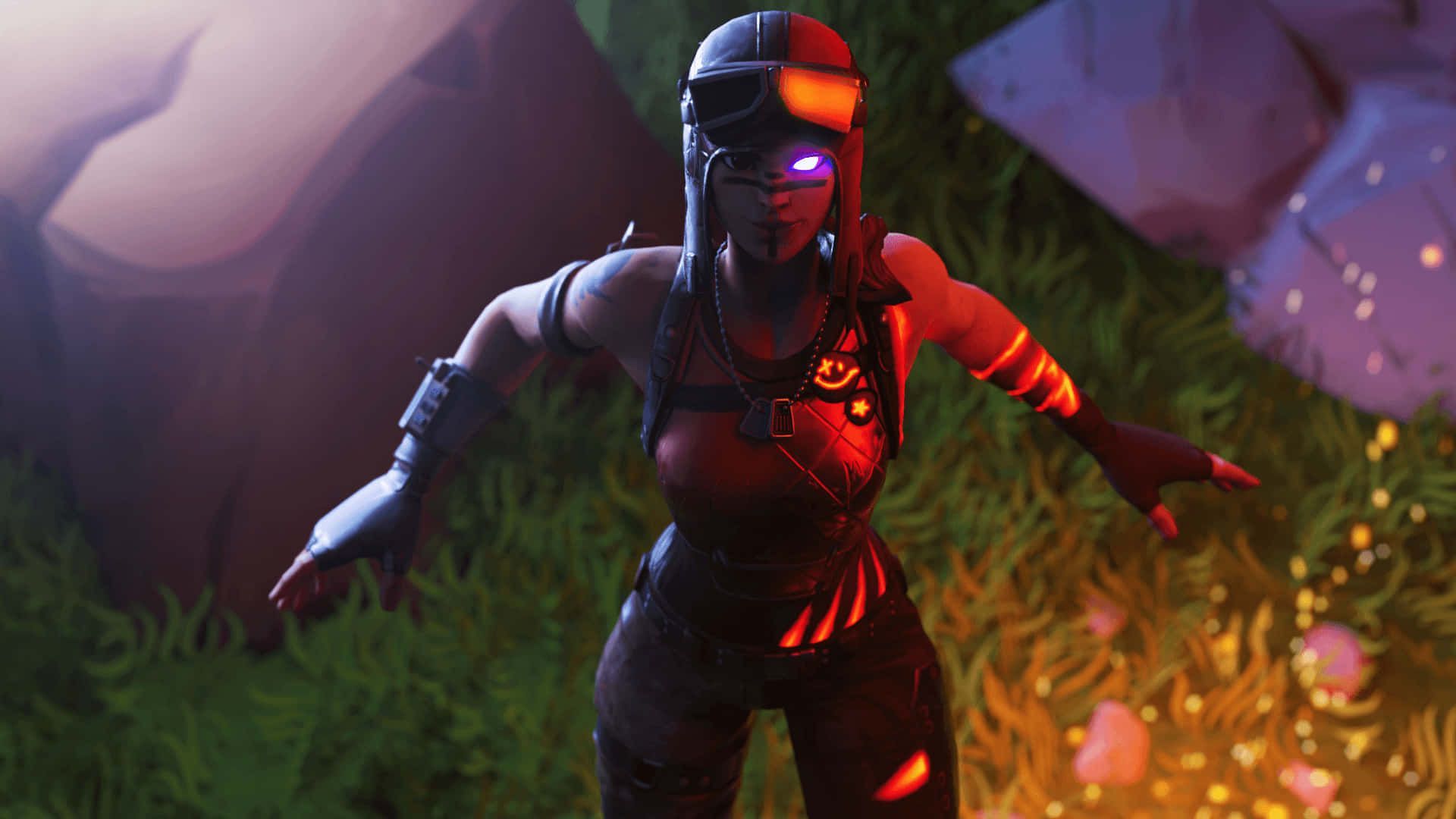 1920x1080 Download Blaze Fortnite Outfit Preparing To Move Wallpaper