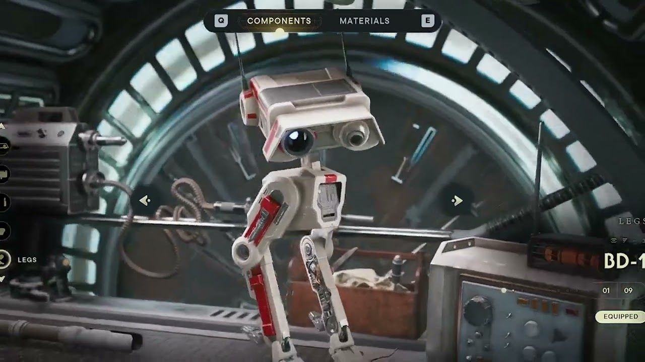 1280x720 Personalize Your Droid: Customizing BD 1 Looks In STAR WARS Jedi: Survivor