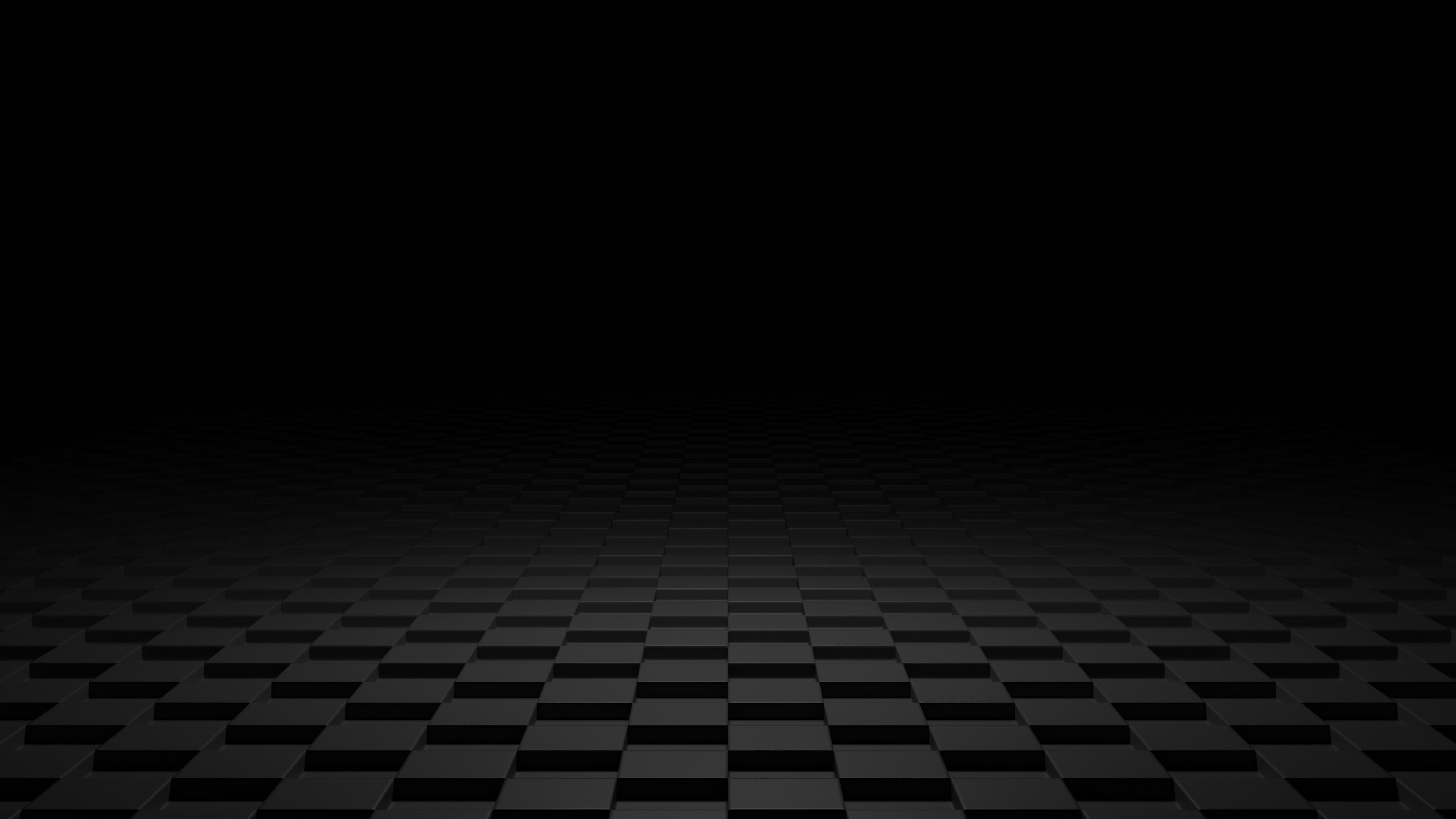 3840x2160 Dark 3D Wallpaper