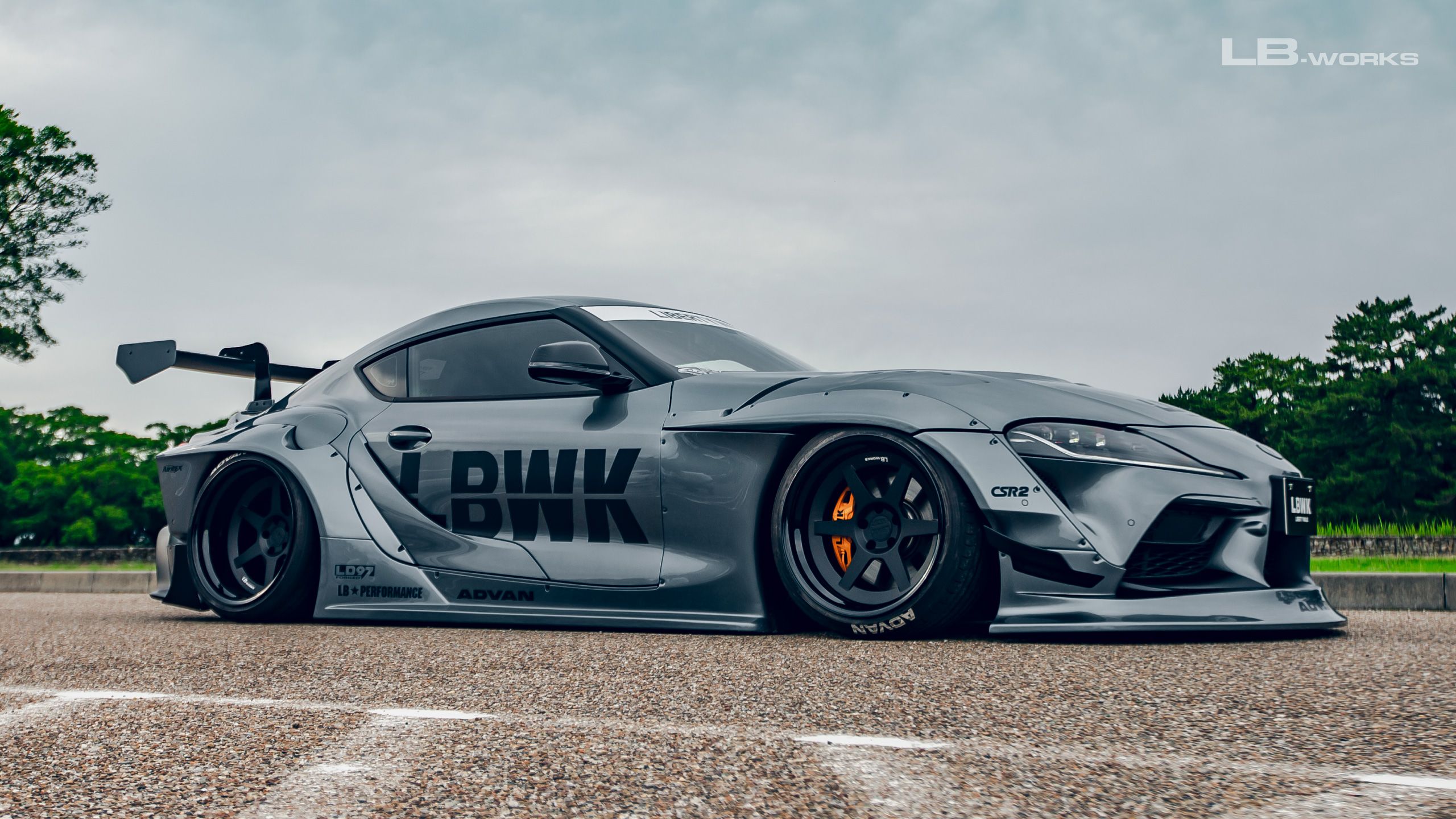 2560x1440 LB WORKS TOYOTA SUPRA (A90) WALK. リバティーウォーク