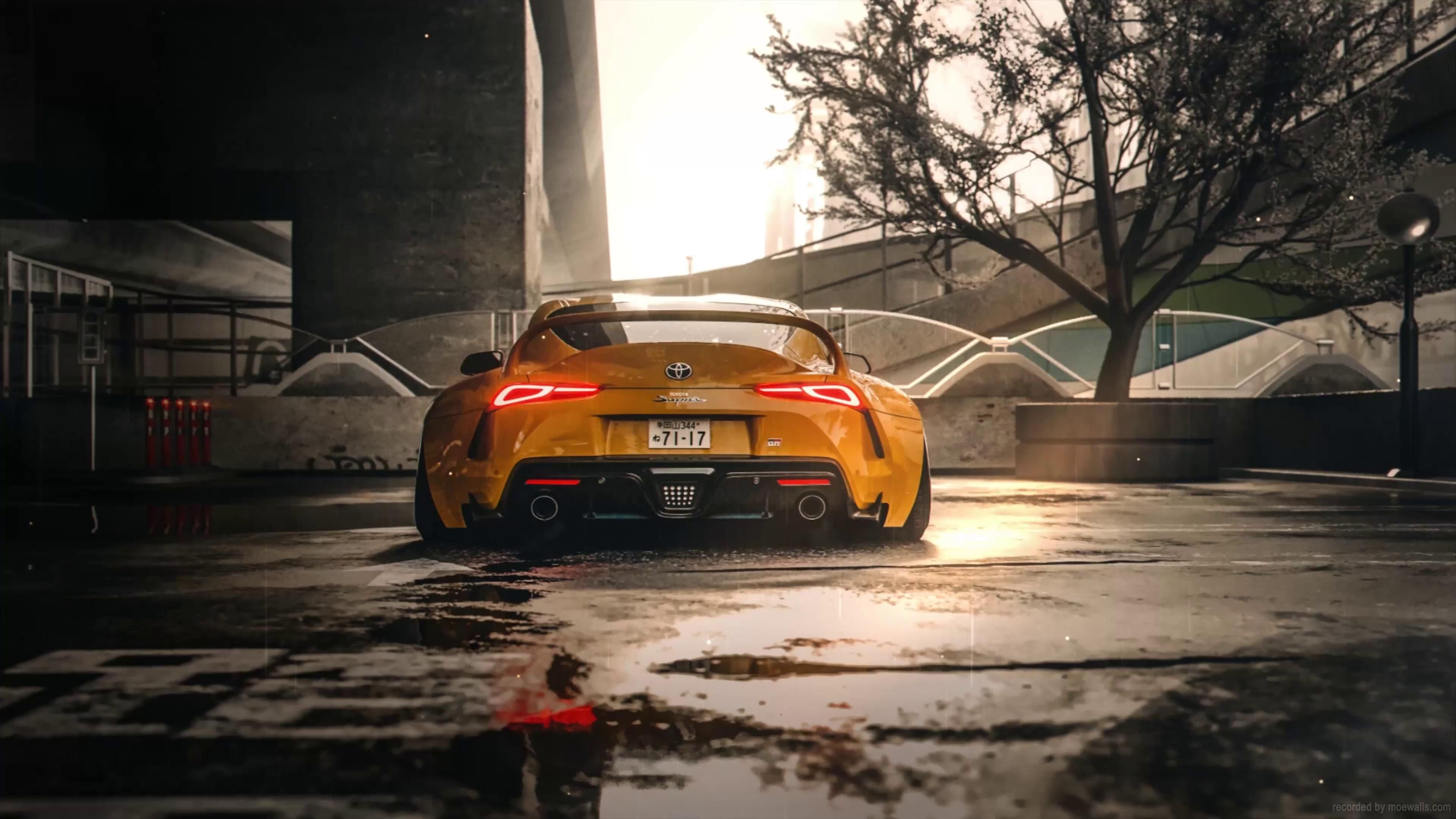 3840x2160 Toyota Supra A90 Live Wallpaper