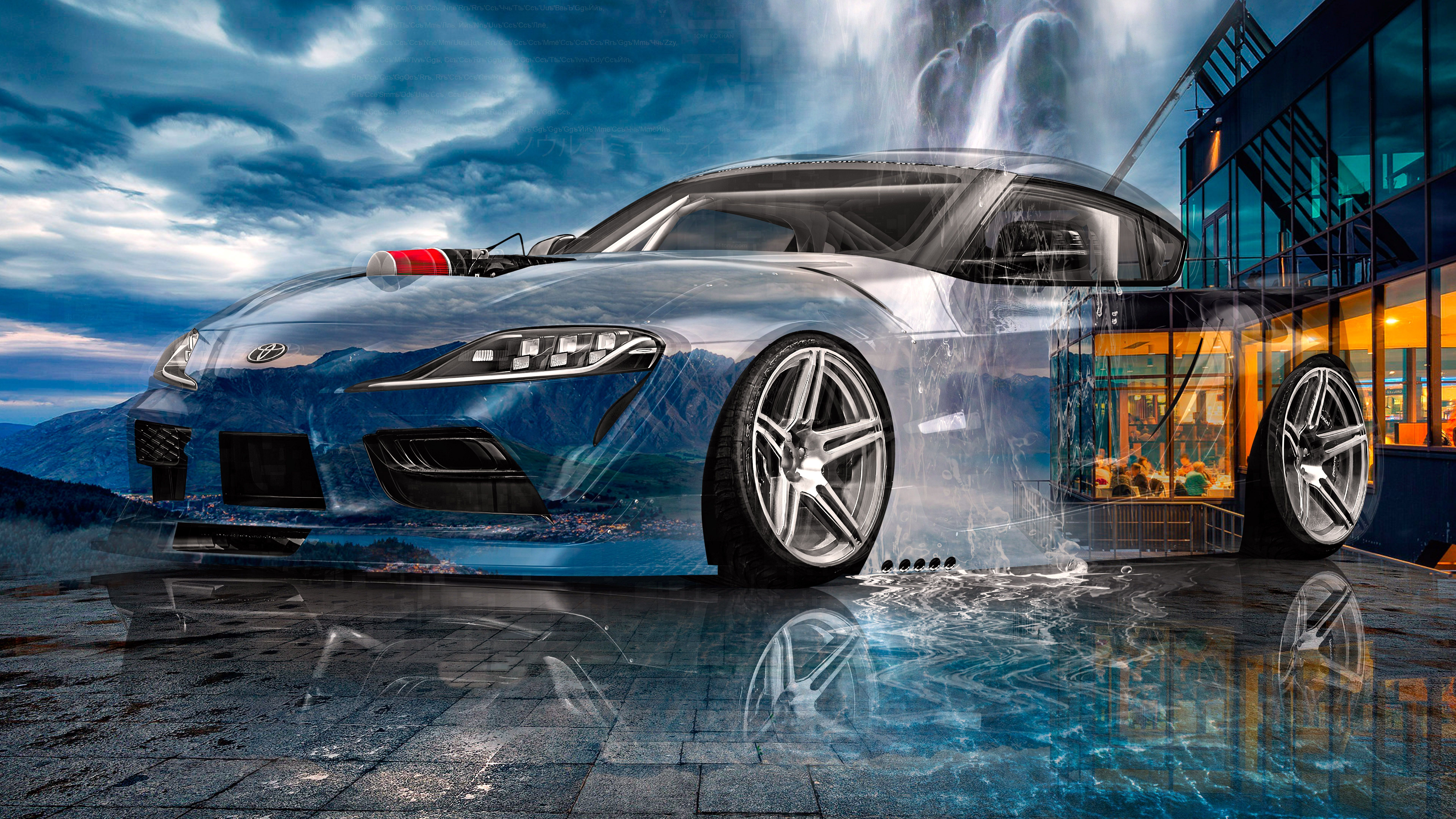 7680x4320 Toyota Supra A90 JDM Tuning MK5 Super Crystal SoulCommunity Soul Car 2023