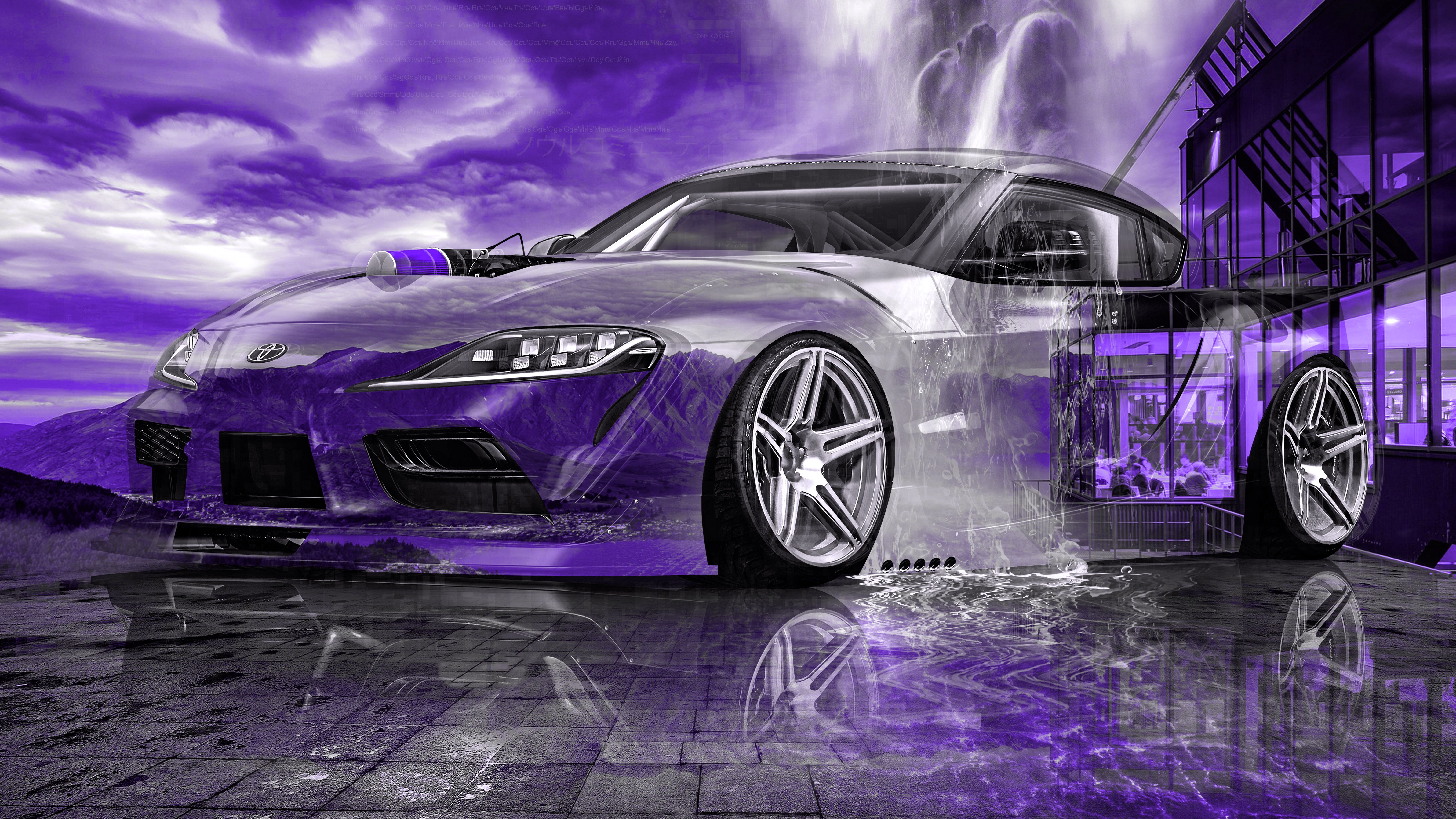 7680x4320 Toyota Supra A90 JDM Tuning MK5 Super Crystal SoulCommunity Soul Car 2023