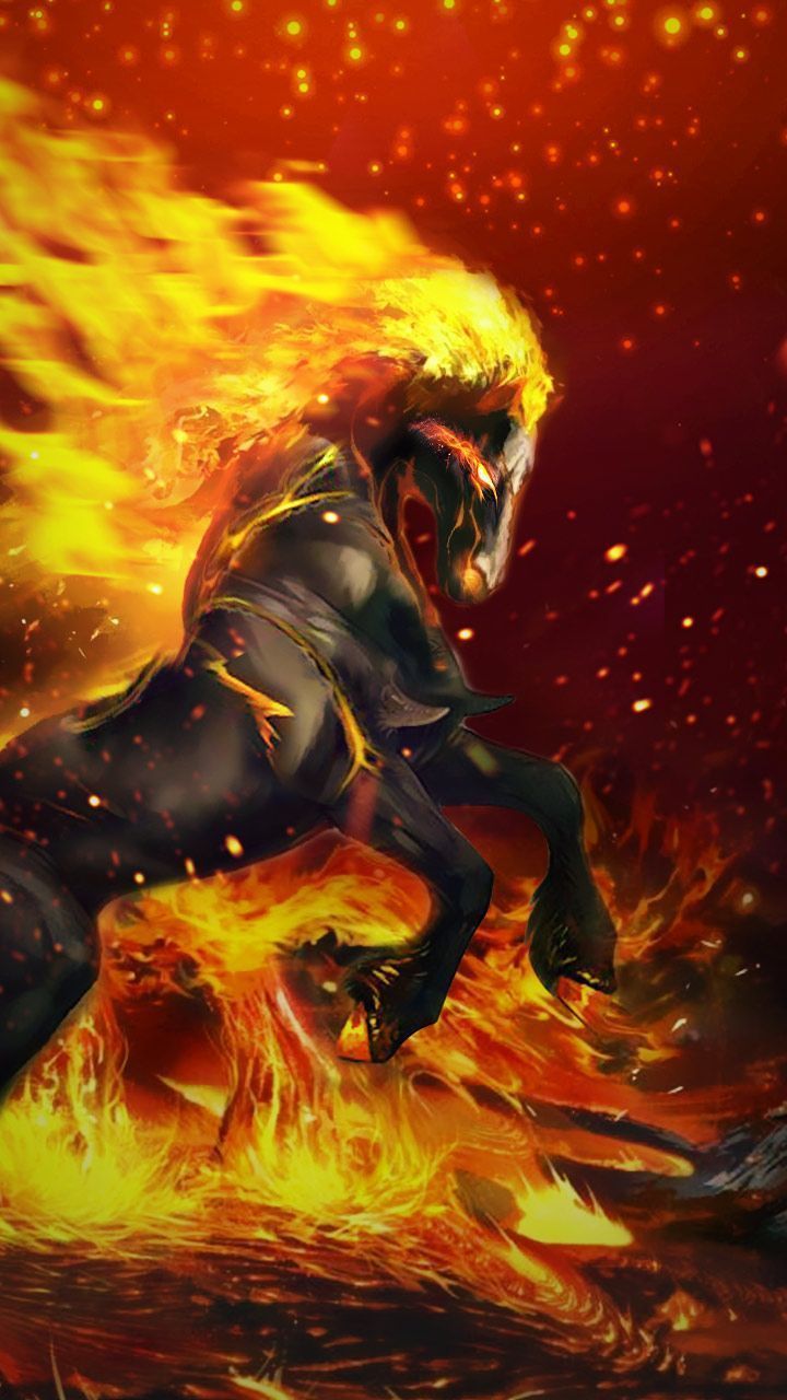 720x1280 Fire Flaming Horse Wallpaper Horse Wallpaper HD Wallpaper & Background Download
