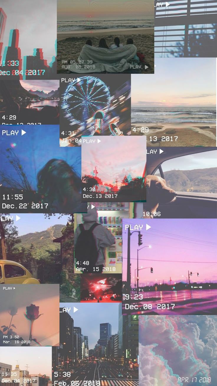 736x1308 Date & Time Aesthetic Wallpaper