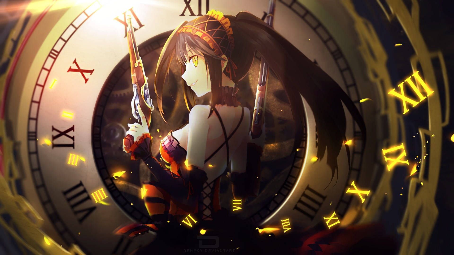 1920x1080 Download Kurumi Date A Live Time Wallpaper