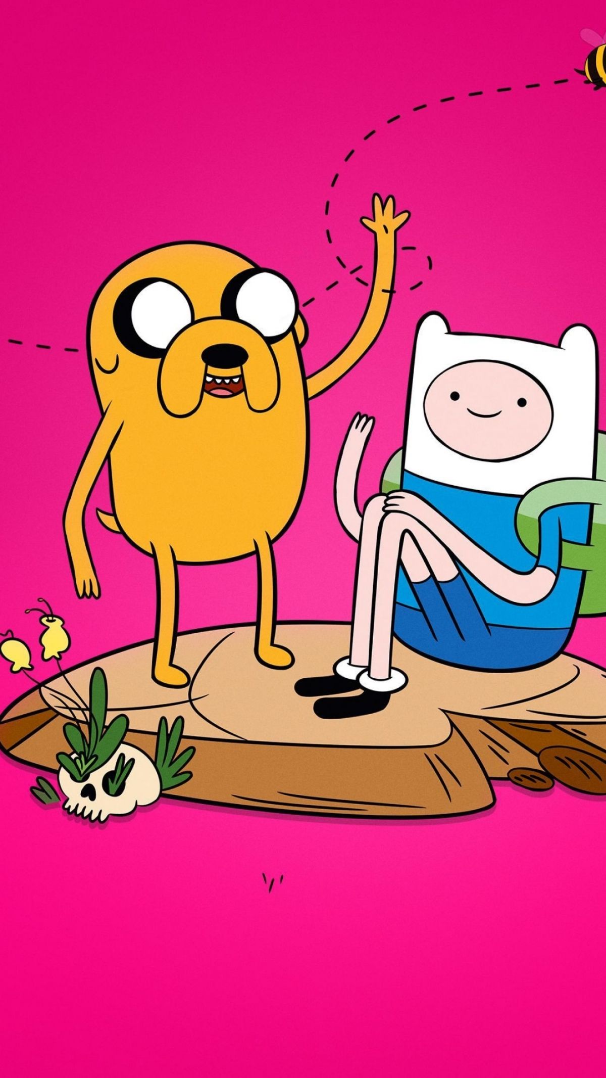 1200x2133 Pink Cartoon Network Adventure Time