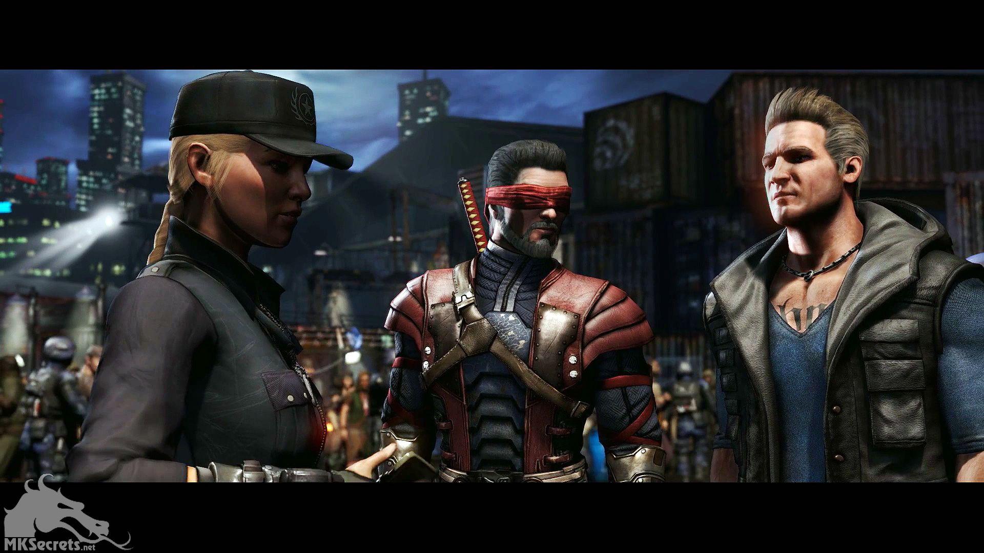 1920x1080 Here's Johnny: Official MKX Cage Family Trailer: Sonya & Jax