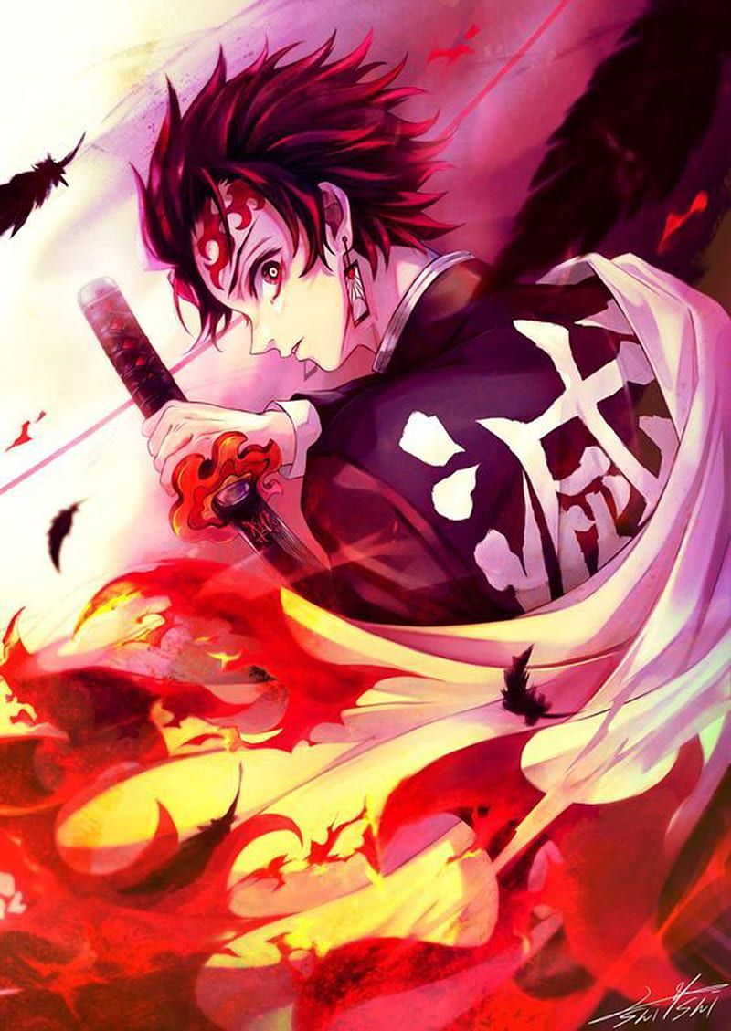 800x1129 HD tanjiro wallpaper